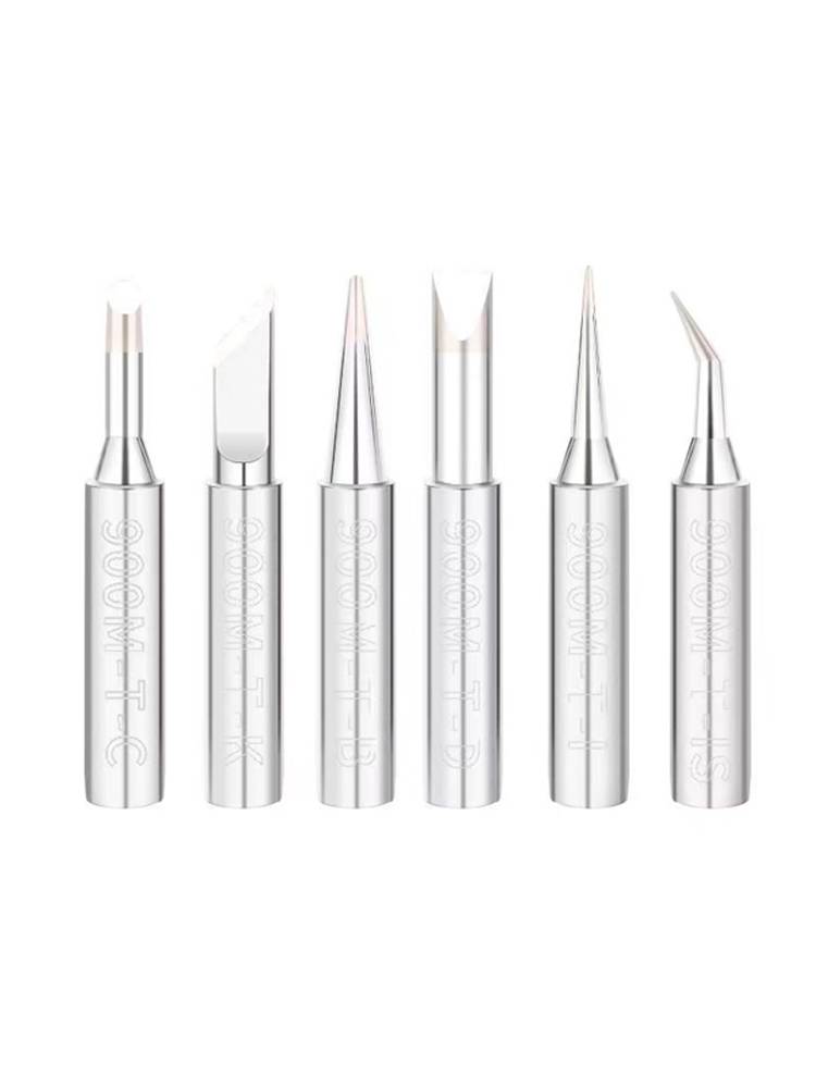 The soldering iron head universal 936 welding table 900M knife head environmentally friendly welding head stainless steel branded horseshoe -type soldering iron turtle