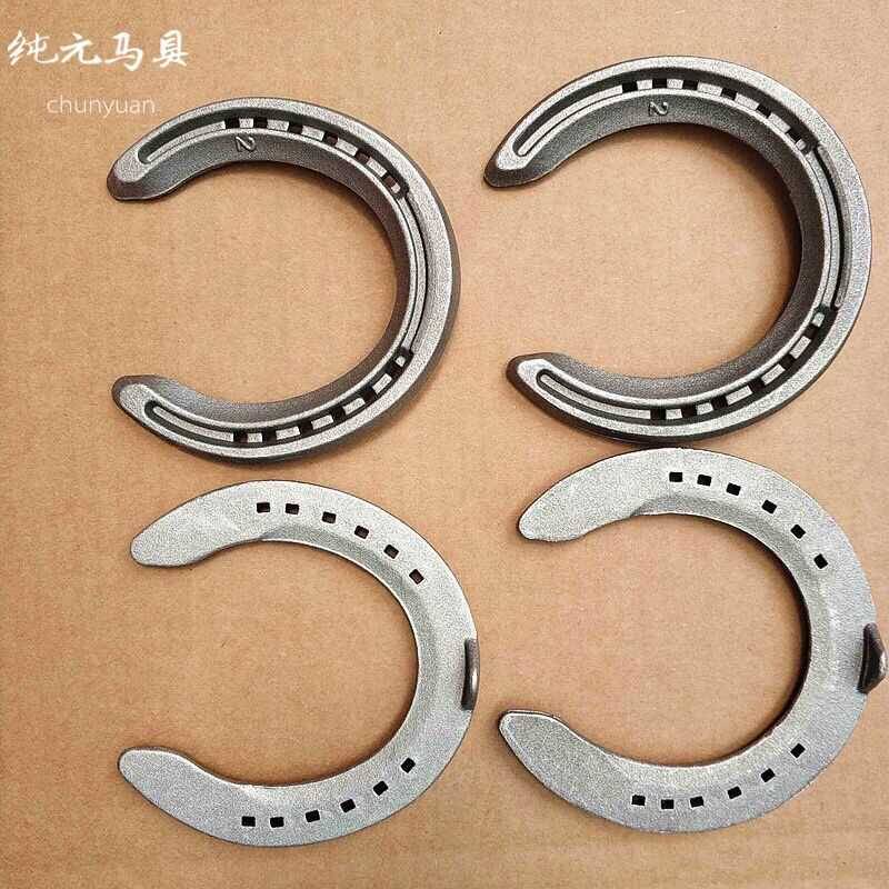 Genuine aluminum alloy horses hand delivery hoof nail speed race race cross column cross -column obstacle horseshoe iron equivalent supplies