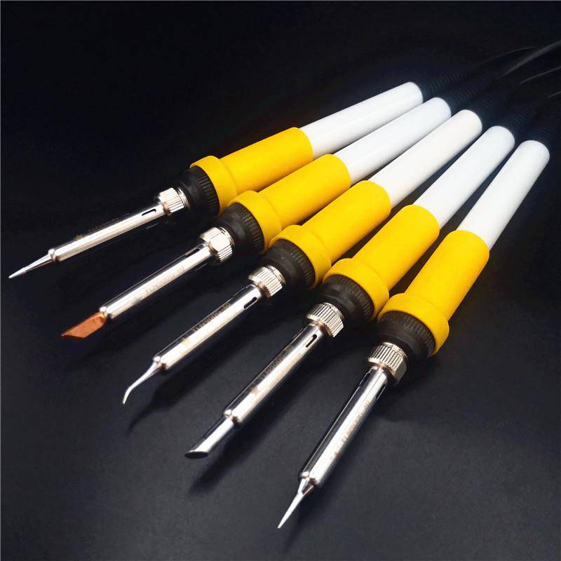 SILVER STAR 40W HEAT IRON CONTROL 936 CHROMIUM CYLINDRICAL CYLINDRICAL CYLINDRICAL HOOVES 900MT