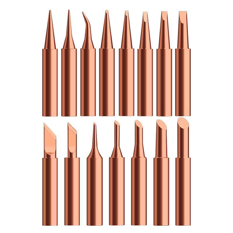 936 pure copper electricity iron head hot constant temperature Luo iron head tip -tip horseshoe head 60W welding table universal type