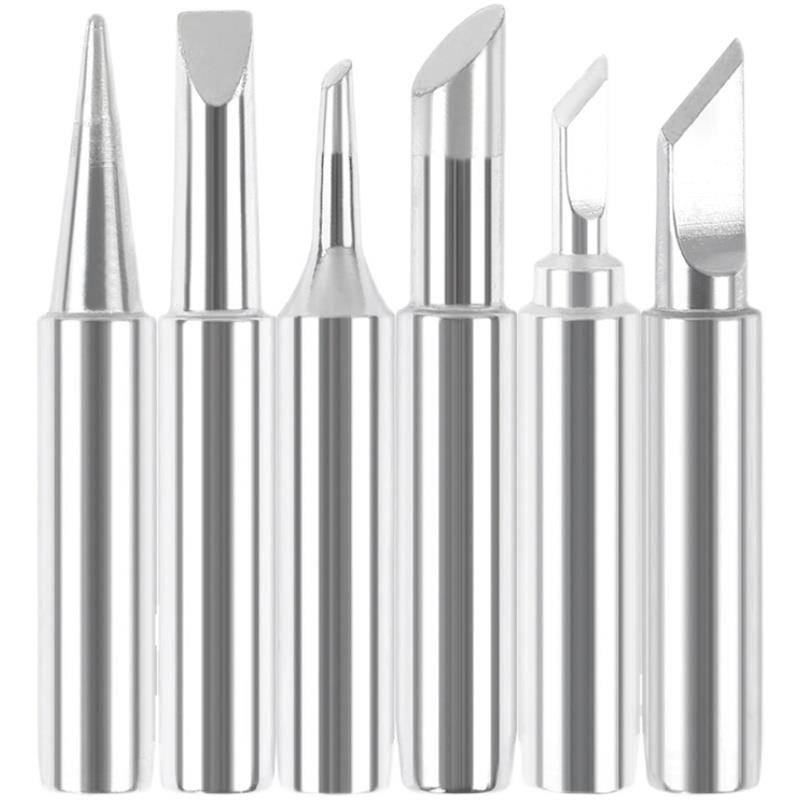BAKON White Light 936 Welded Table Electric Iron Head 900m-T-K-K knife-type round tip iron turtle horseshoe inner hot welding mouth 1