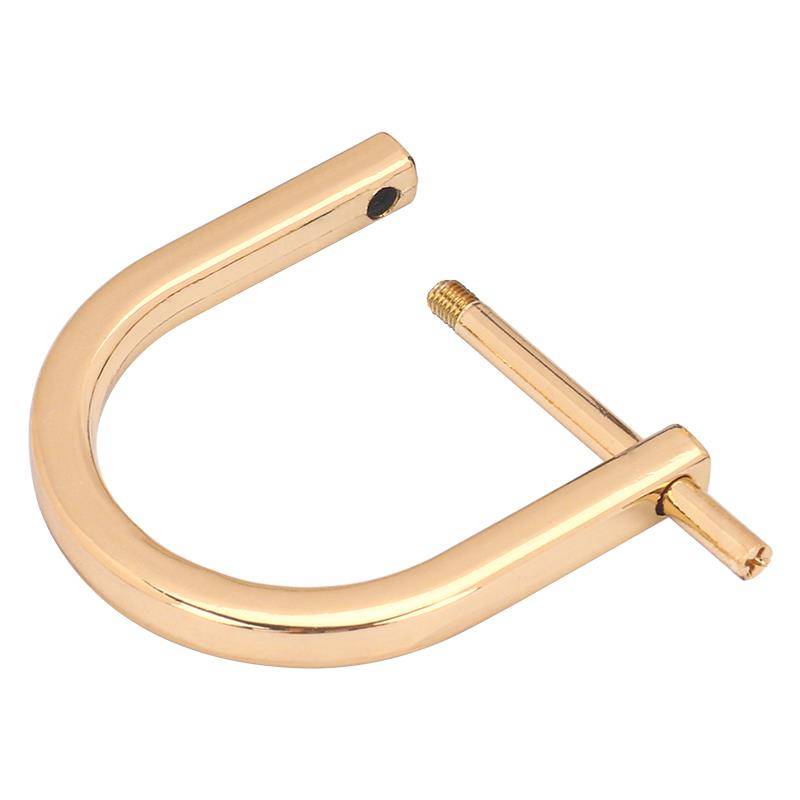 Bag accessories D buckle metal screw buckle, disassembly horseshoe buckle handmade DIY transformation package chain hardware accessories