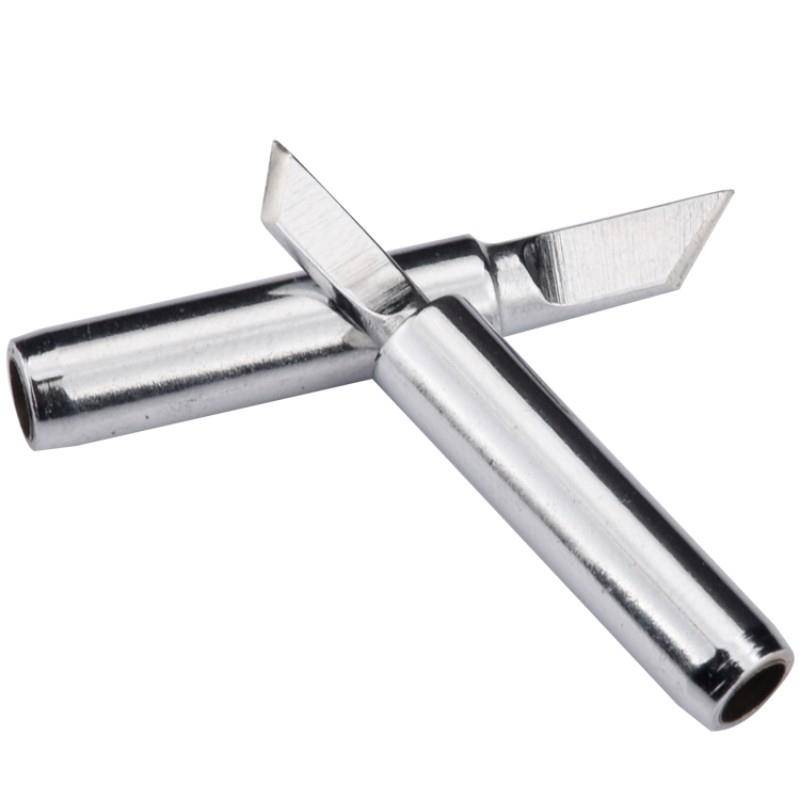 New product 936 soldering iron head welding knife pointed horseshoe -shaped soldering iron head 936 welding platform universal ten Kaui knife
