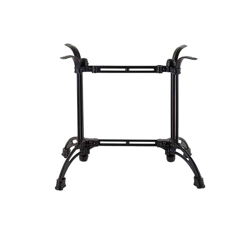 Net red dining table shelf retro coffee shop American iron -style bar restaurant restaurant horseshoe claw solid wood rock board table leg desktop