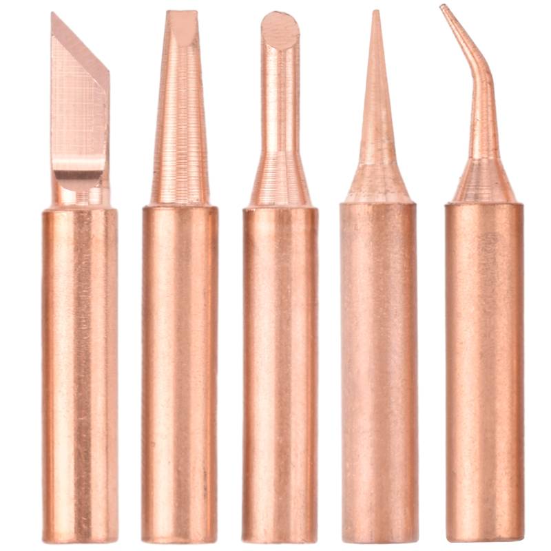 936 Internal thermal pure copper electric soldering iron headless, non -magnetic welding turtle welded horseshoe -shaped knife -shaped pointed head