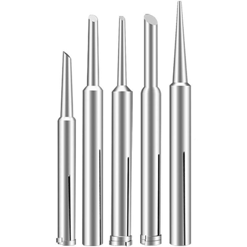 Captive iron head hot open type 2W35W50W70W oblique tip header horseshoe head groove Luo iron head welding 611