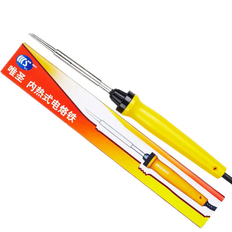 Electric brand iron set Student DIY home electronic repair welding tool pointed horseshoe head welding pen Luo iron bracket