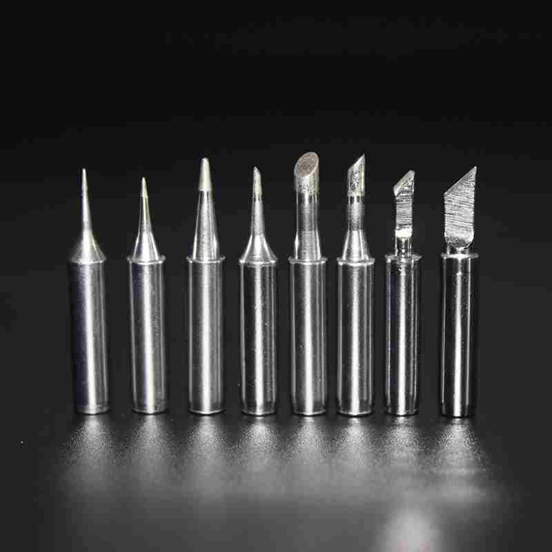 White light 900M soldering iron head 936 soldering iron turtle 937 electric soldering iron head knife head pointed horseshoe turtle turtle iron mouth
