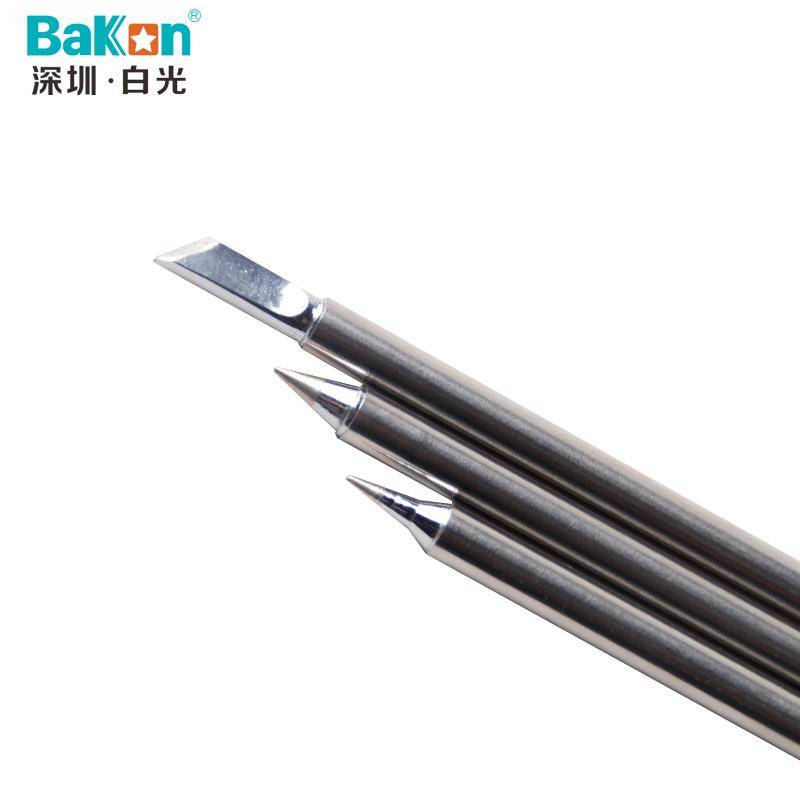 EssenceCabbage white light T12 soldering iron head knife head electric tempical temperature welding tip tip flat flat knife head horseshoe K tan