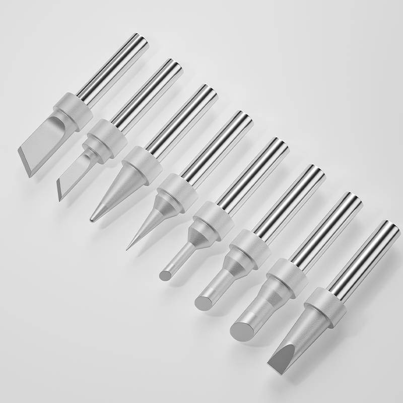 200M soldering iron head 203H high -frequency K knife mouth horseshoe pointed head 90W high -frequency welding table accessories lead Luotuzu universal