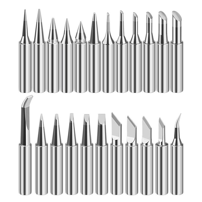 Piso internal thermal 936 soldering iron head Horseshoe -shaped knife -shaped pointed head 60W constant temperature welding table universal Luo iron head