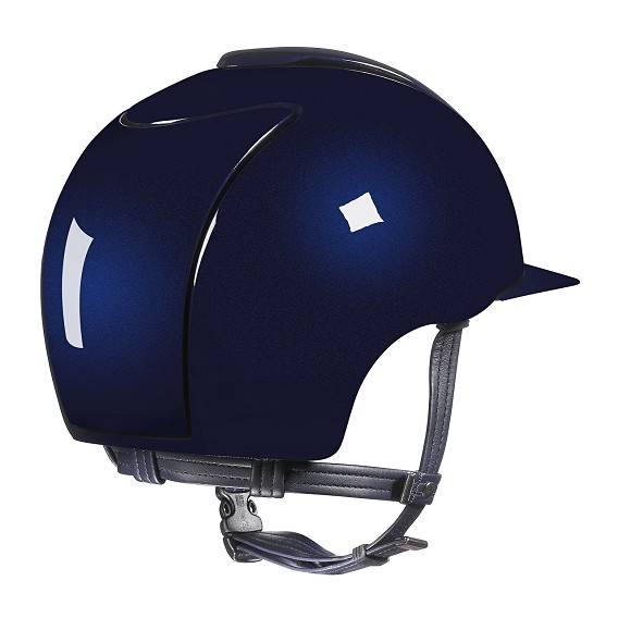Italian imported KEP equestrian helmet bright face men's hats riding a safe, breathable lightweight metal blue