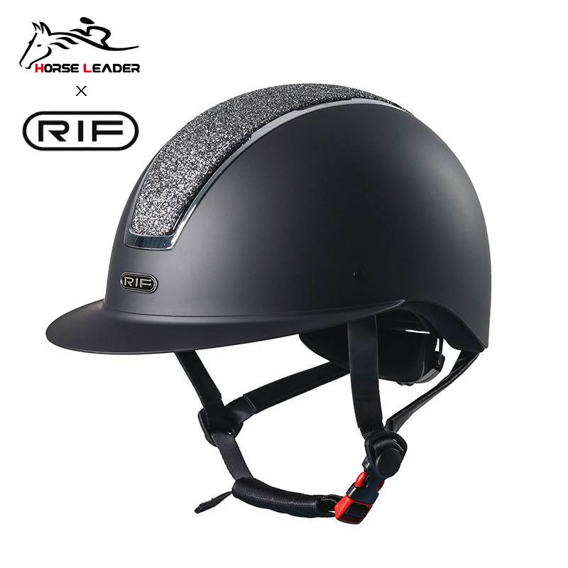 RIF Equestrian helmet EU certified child can adjust the horse riding hat