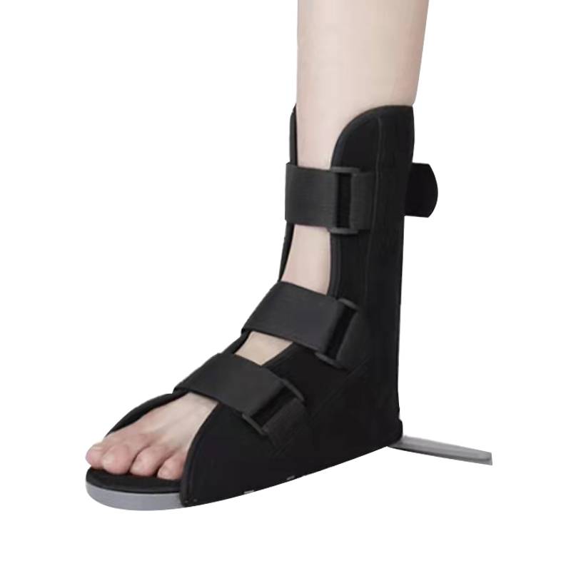 Medical T -shaped shoes Old man with bed in bed deformation and rehabilitation antibronch nail shoes ankle foot fracture fixing branches