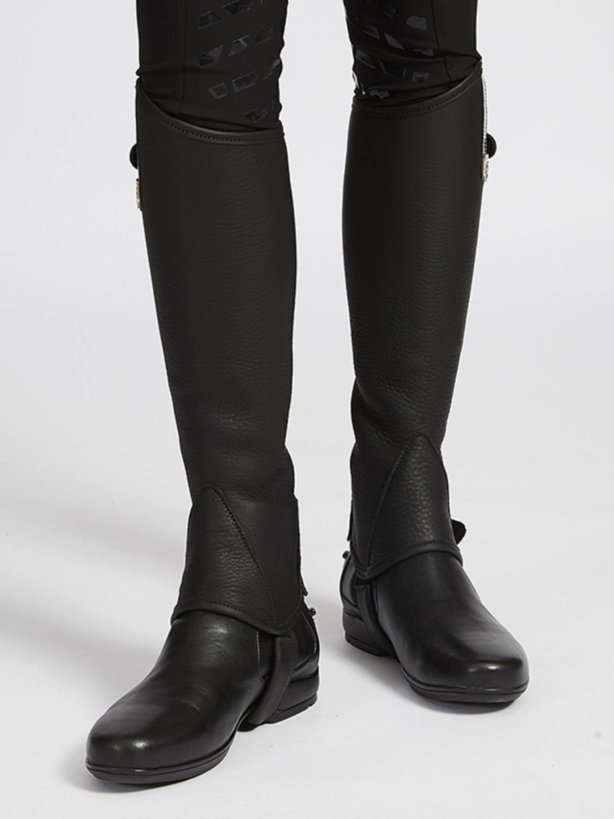 Epona male girl equestrian legs protection equestrian leather leg protection adult leg -resistant equilibrium -resistant equestrian rider installation