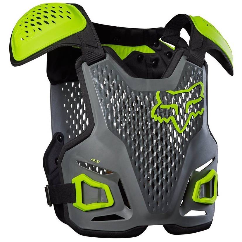 The new US FOX armor R3 shoulder guard vest, off -road motorcycle mountain car MX riding adult