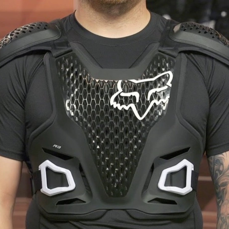 The new US FOX armor R3 shoulder guard vest, off -road motorcycle mountain car MX riding adult