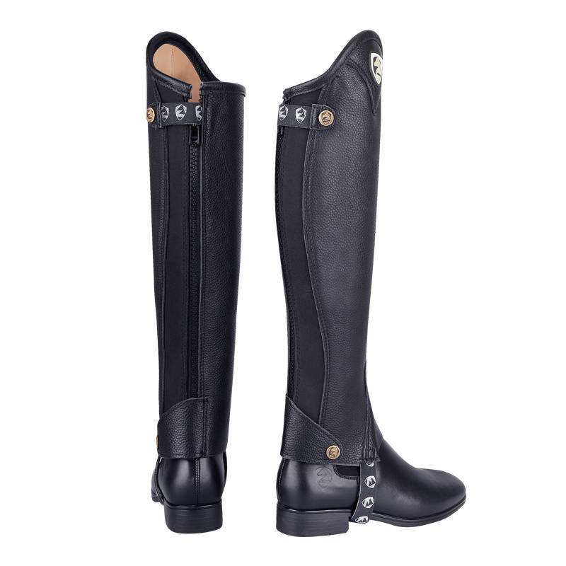 Head layer leather equestrian legs thickened riding horse -legged legs breathable slim boot horses 8105007