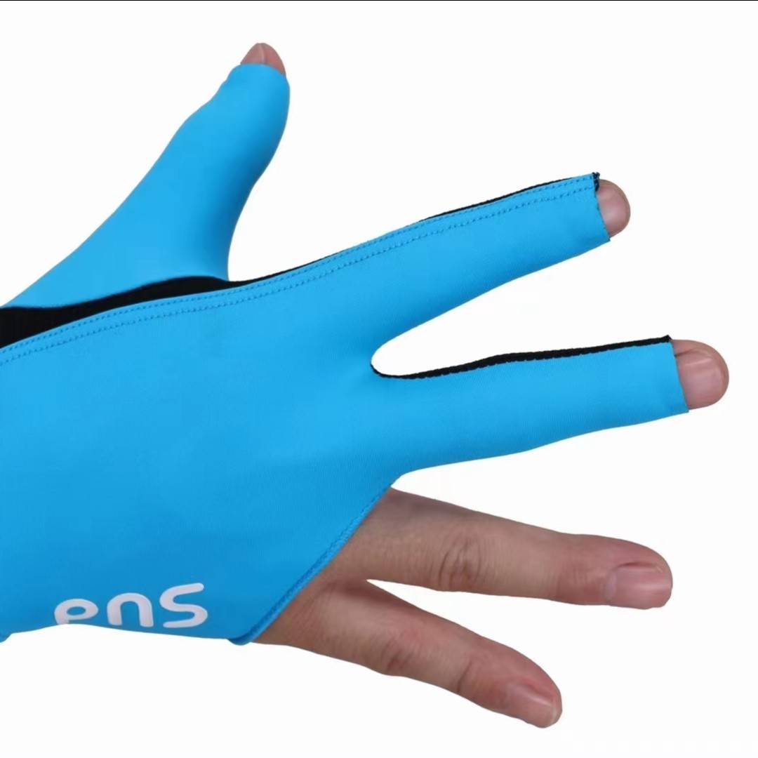 Taiwan imported PNS billiard gloves three -finger glove fingers men and women left hand glove billiards products