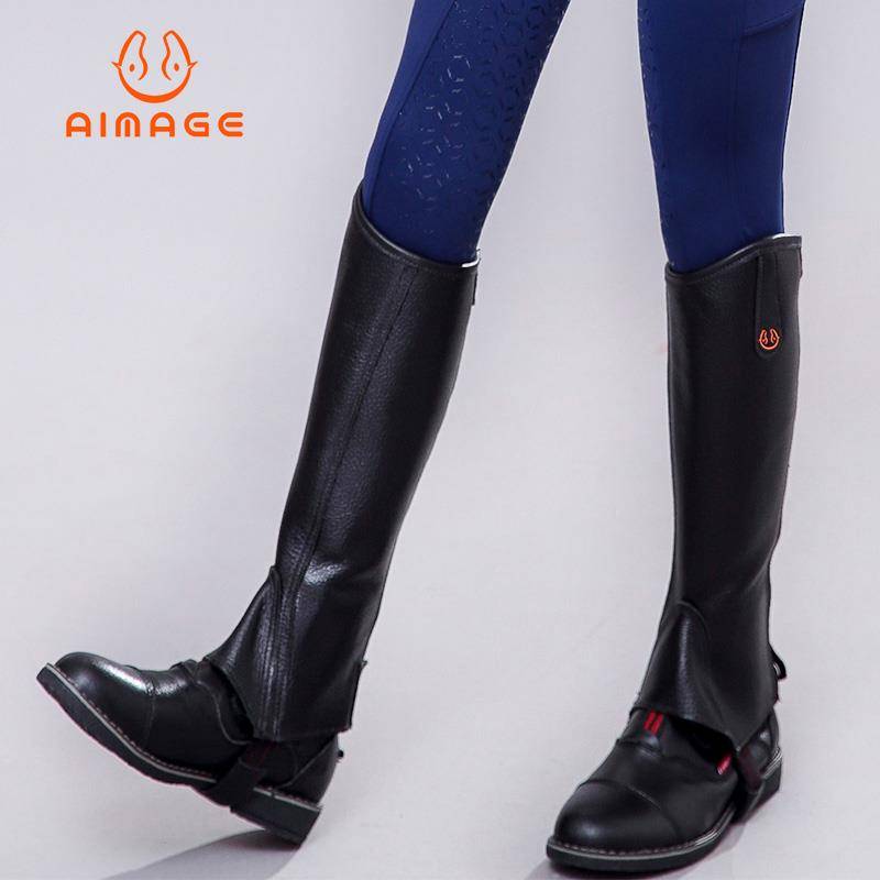 Yuema Huifan supplies Child equivalent Equipment Equestnic Legeted Legs, wear -resistant, breathable super fiber riding horses and horses, leggings, leggings