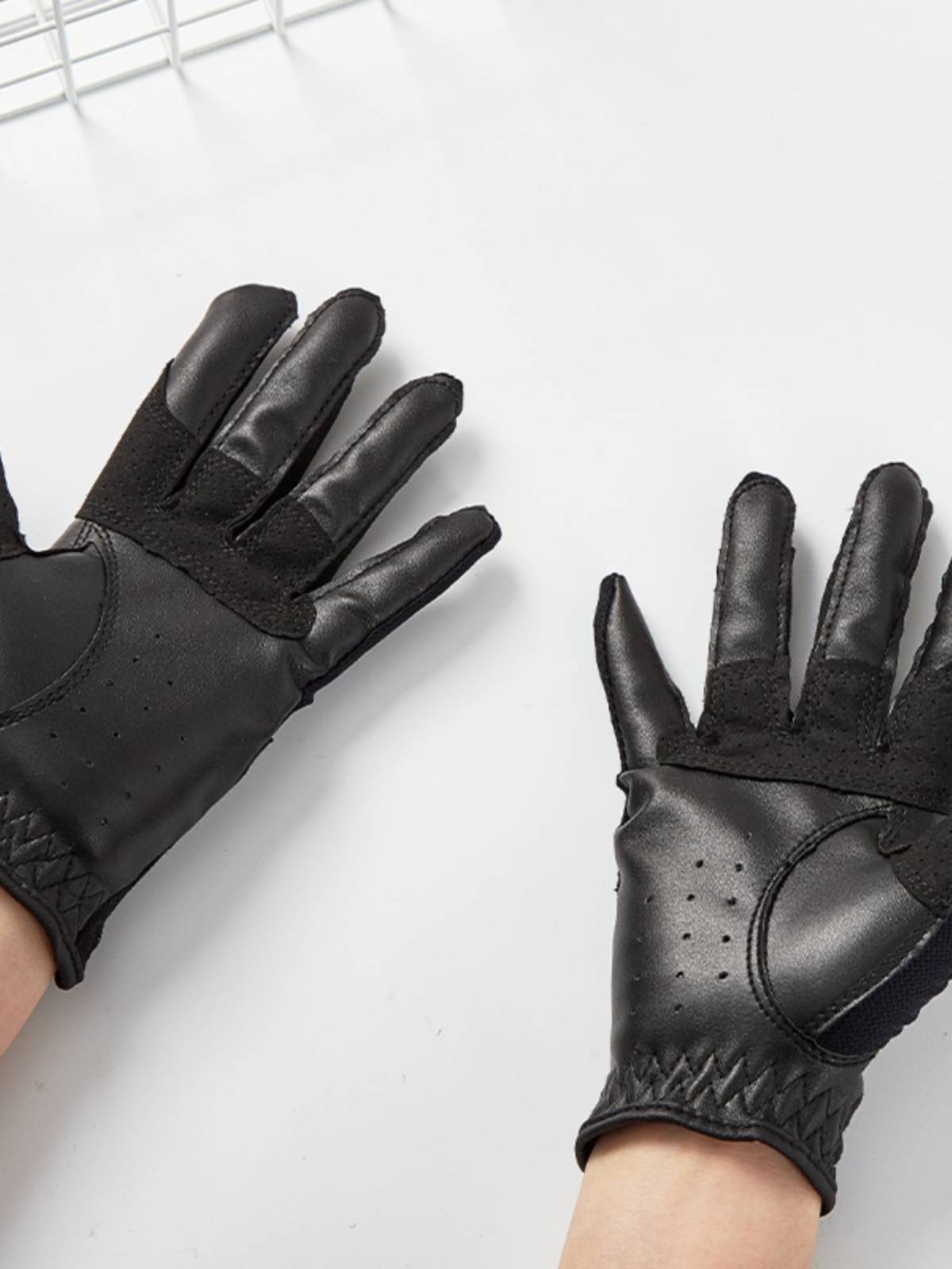 Horse gloves, horse gloves, white game gloves, smooth and smooth, adult and child horseware