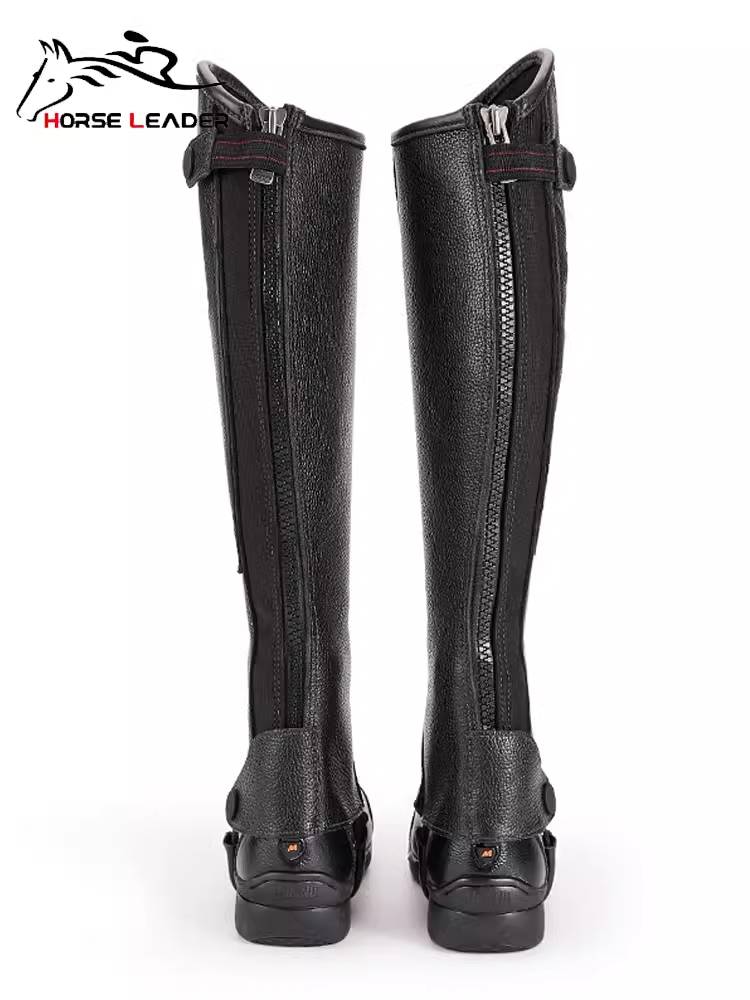 HorseLeader adult men's and women's equestrian legs protection equestrian equestrian equestrian equipment, alert wear -resistant knight barrier obstacle equestrian legs