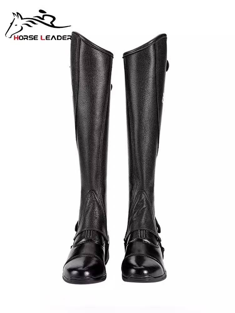 HorseLeader adult men's and women's equestrian legs protection equestrian equestrian equestrian equipment, alert wear -resistant knight barrier obstacle equestrian legs