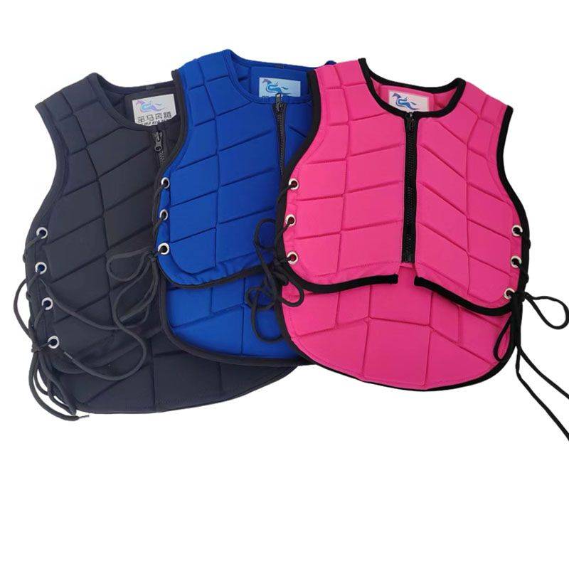 Equestrian vests for horseback vests for adult children in horse armor