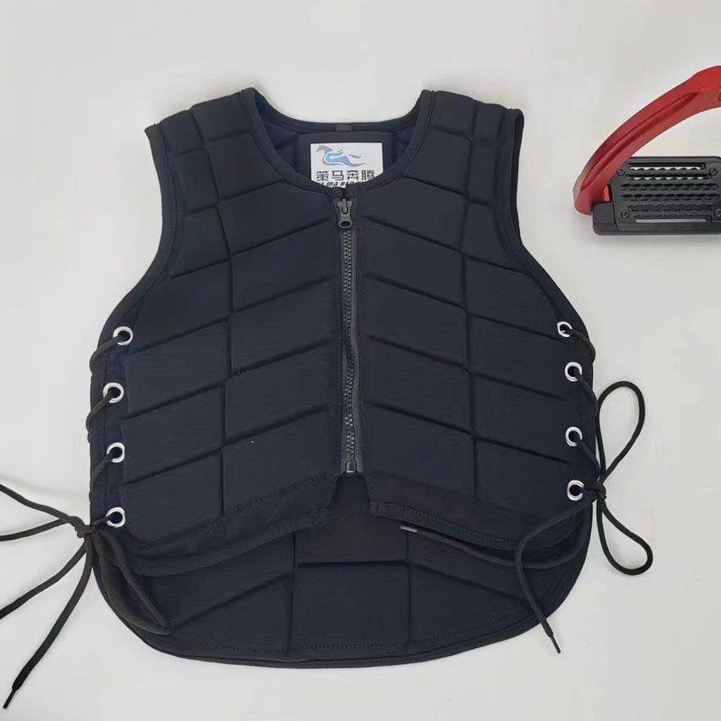 Equestrian vests for horseback vests for adult children in horse armor