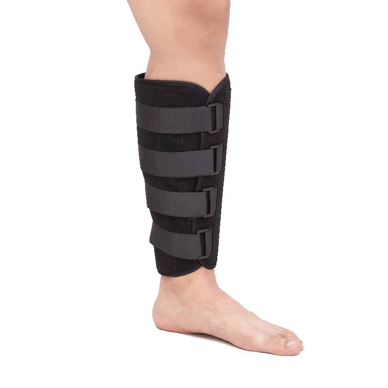 Medical calf fracture fixation Subtrals lower limb tibial fibula fracture after rehabilitation splin leaning legs tie -tie carrier protective gear