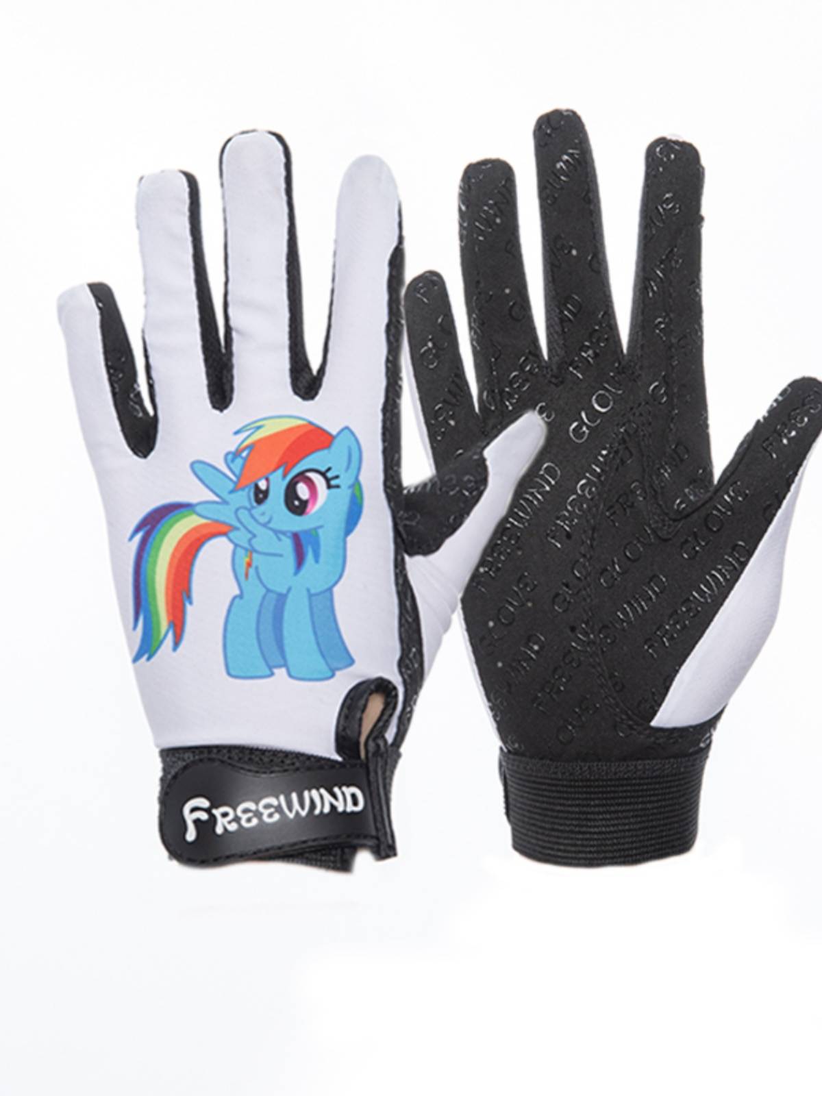 Children's silicone equestrian gloves breathable horse -riding gloves wear -resistant anti -slip disorders equestrian glove children's equestrian equestrian equipment