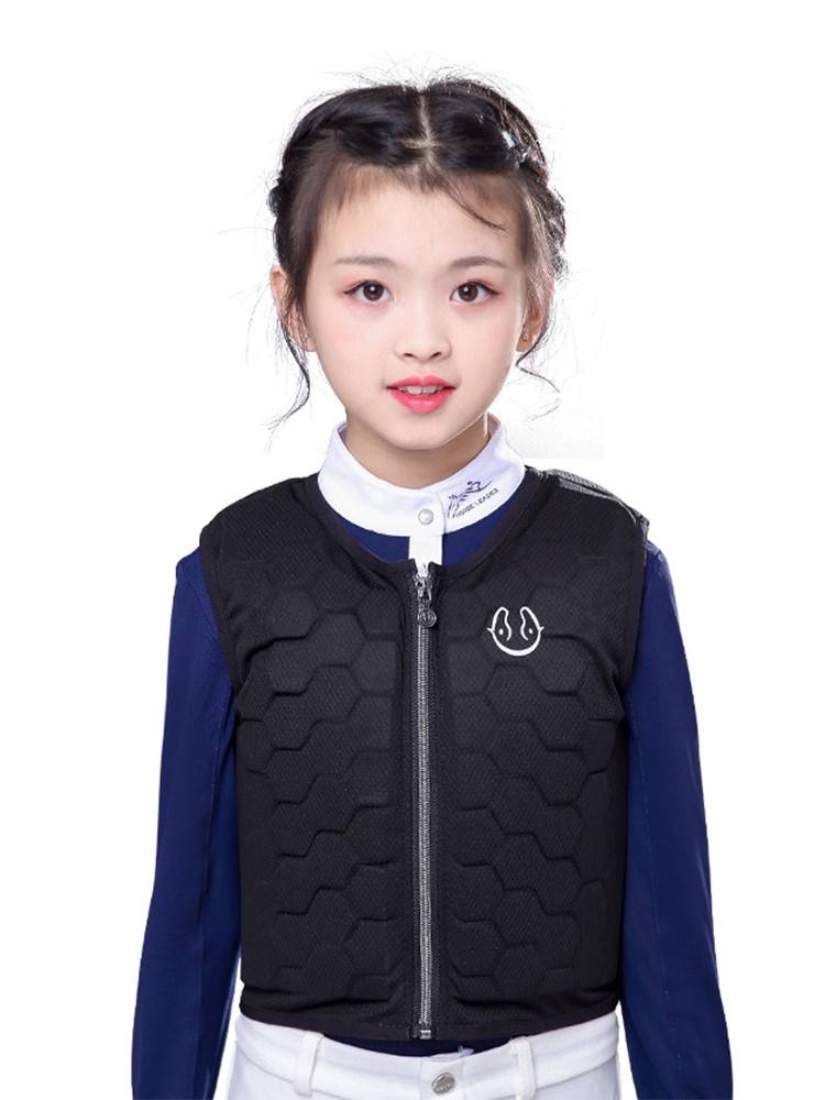 YMAK Yue Ma Hui Adult/Children's Equestrian Armored Equestrian Clothing Horseing Set protecting vest men and women