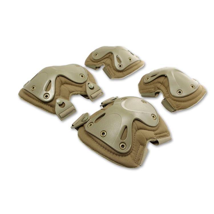 Transformers Labor Insurance CS tactical army fans of knee elbow and hiking hills, hiking pillar rollers 4 pieces set