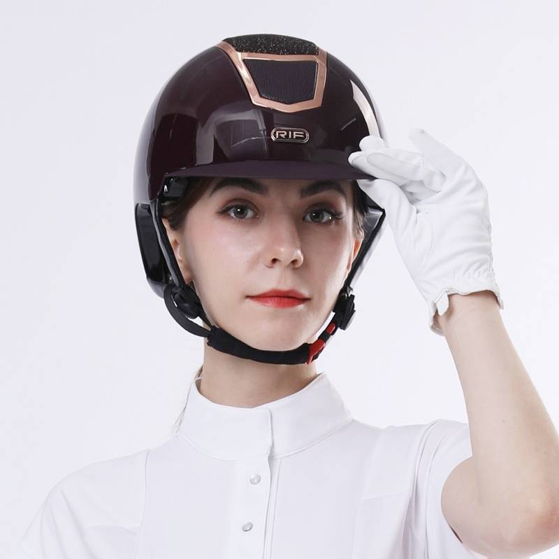 RIF Equestrian helmet women's summer horse riding helmet hoodie hat large hats professional knight safety protection equipment