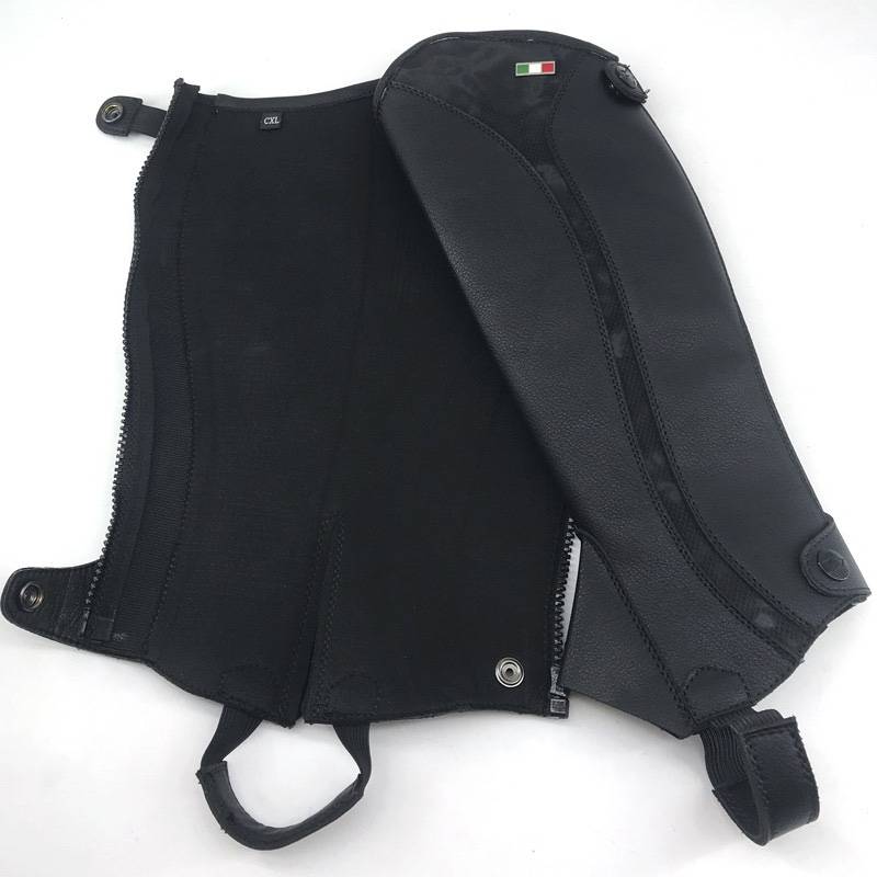 Italy's oral layer cowhide riding horse -legged children's non -slip and anti -legs equestrian equestrian equestrian equipment