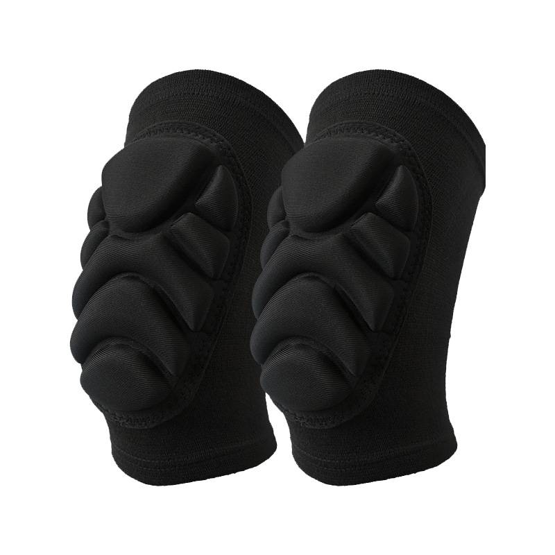 Thick sponge knee knee knees and anti -collision anti -collision skating men's sports knee joint climbing wheel worship of Buddhist protective gear