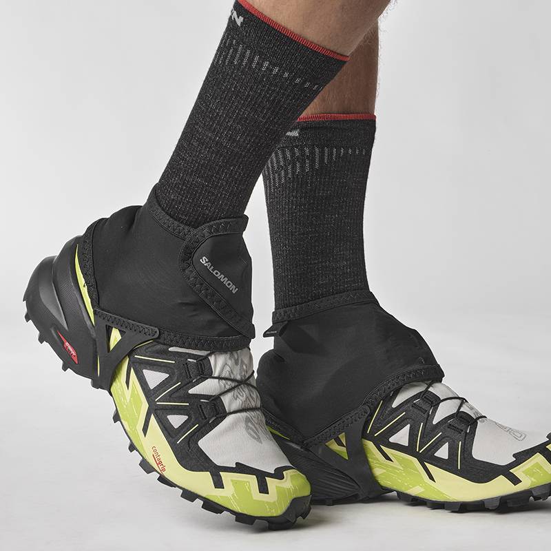 SALOMON Salomon men's and women's outdoor hiking multi -terrain hobbly sand protection sandproof TRAIL GAITERS LOW