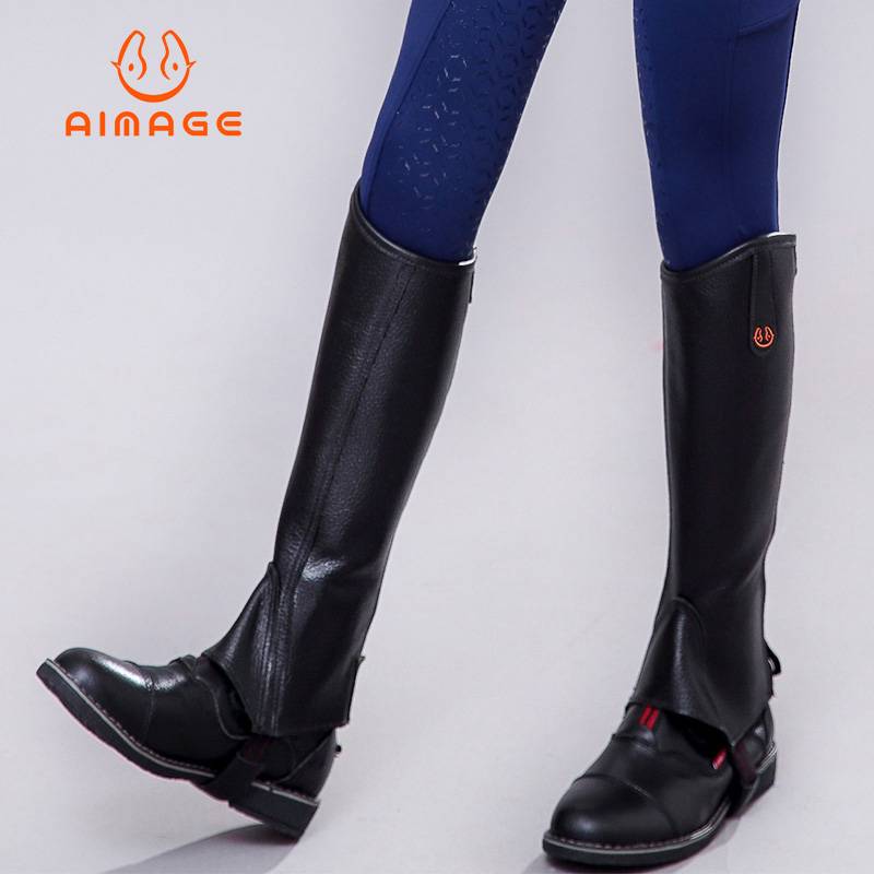 Yuema Huifan supplies Child equivalent Equipment Equestnic Legeted Legs, wear -resistant, breathable super fiber riding horses and horses, leggings, leggings