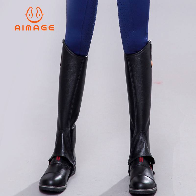Yuema Huifan supplies Child equivalent Equipment Equestnic Legeted Legs, wear -resistant, breathable super fiber riding horses and horses, leggings, leggings
