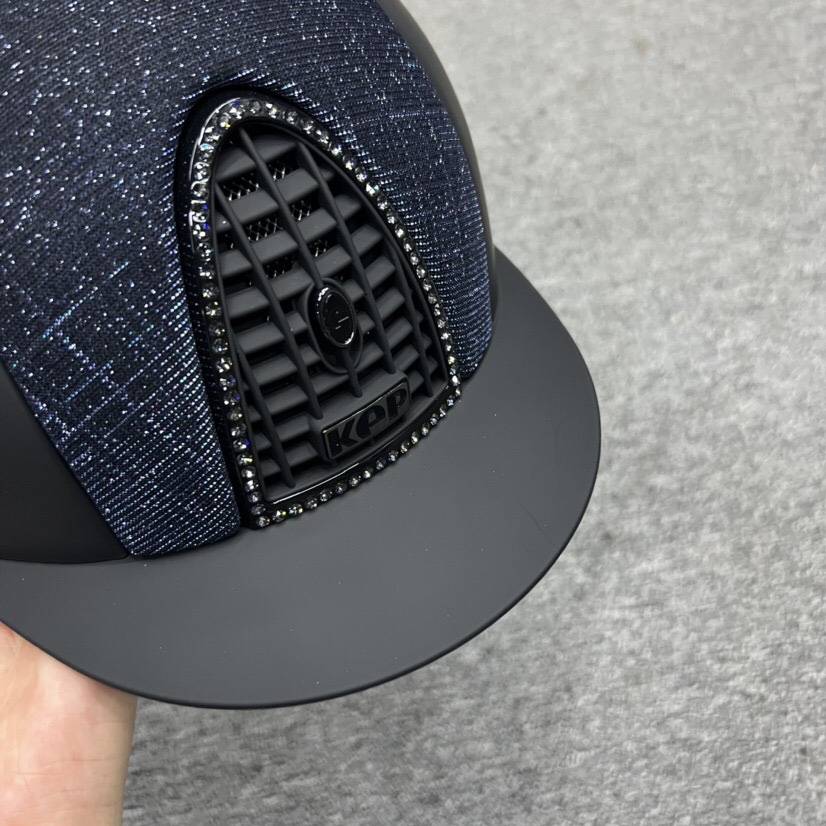 Italian KEP Equestrian helmet matte noodle men's hat riding guard a safe breathable light ribbon diamond series