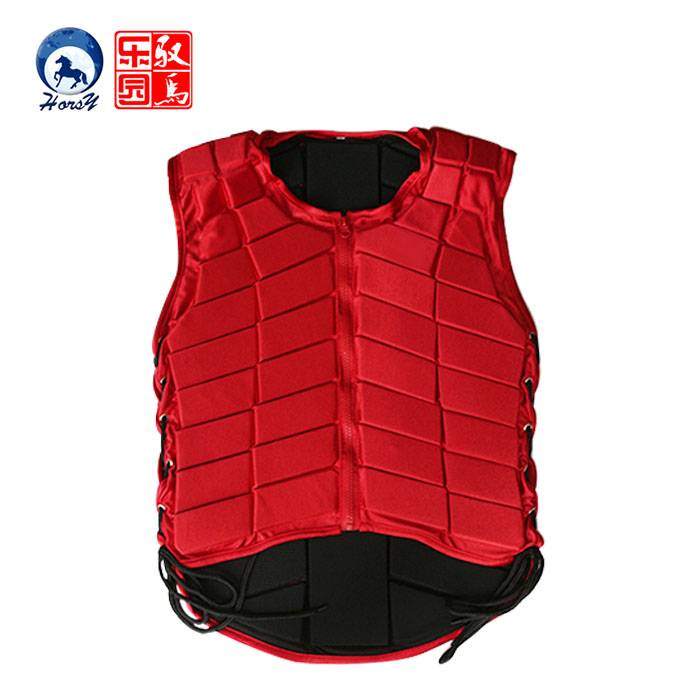 Summer equestrian vest equestrian armor vest vest, horse riding and clothing children's horse riding clothes, there is an adult number