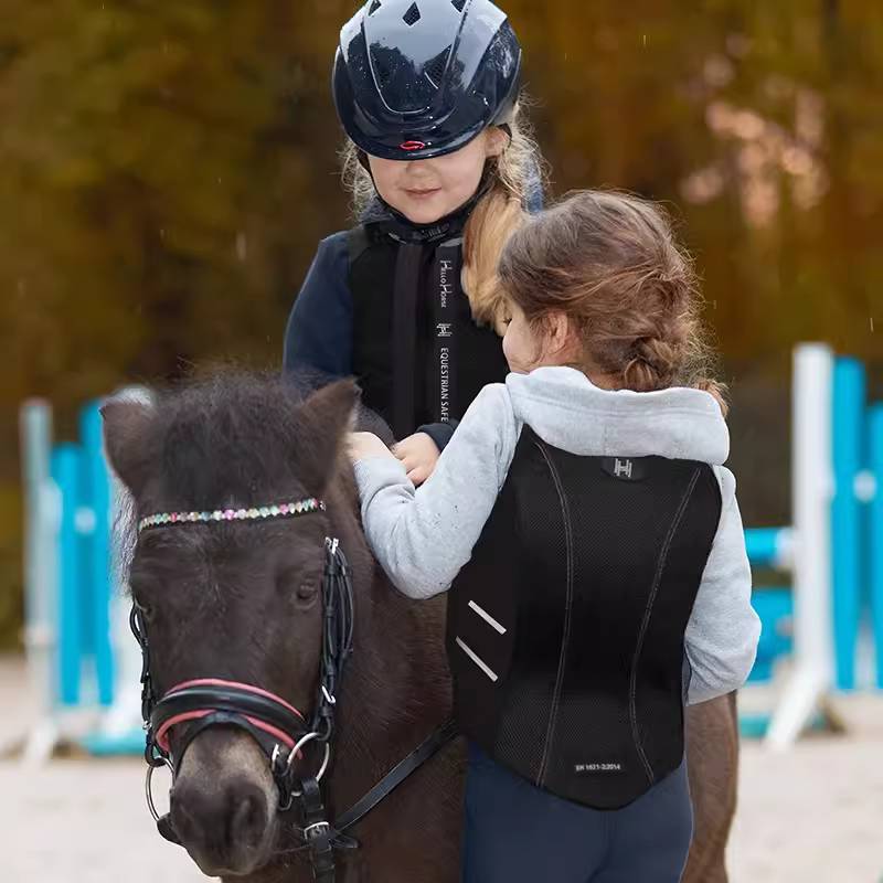 Hello Horse Adult Children's Equestrian Armor Riding Protective Vests Four Seasons Breath EU Security Certification