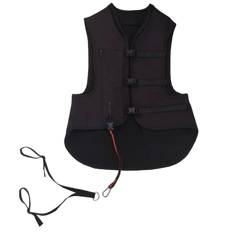 L ultra -low rope from the equestrian riding airbag Rider anti -falling inflatable armor protective vest clothing