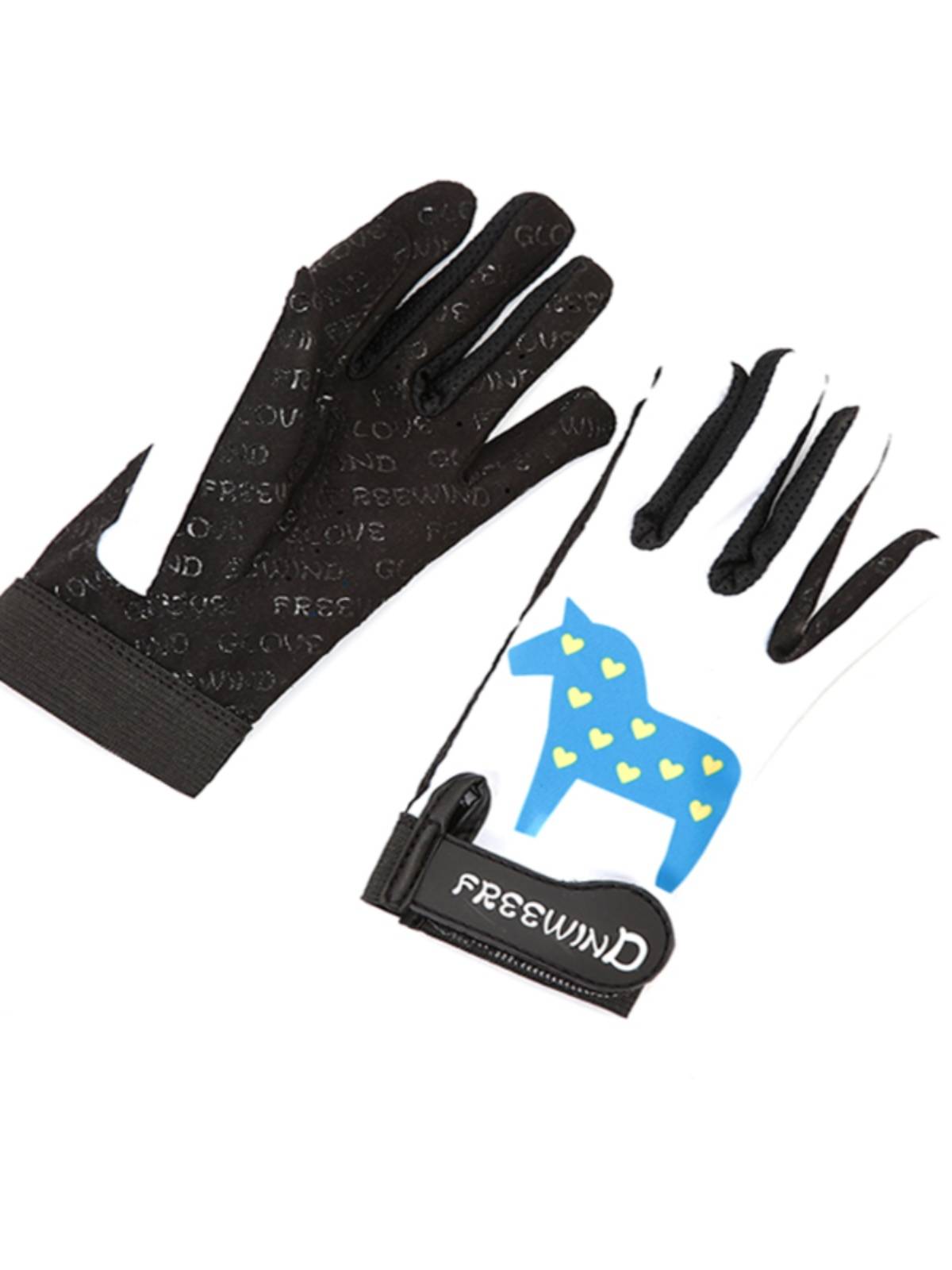 Children's Equestrian Gloves Silicon Glossom Riding Gloves Men and Women Riding Gloves Anti -Grinding and Permanent Children's Equestrian Equipment