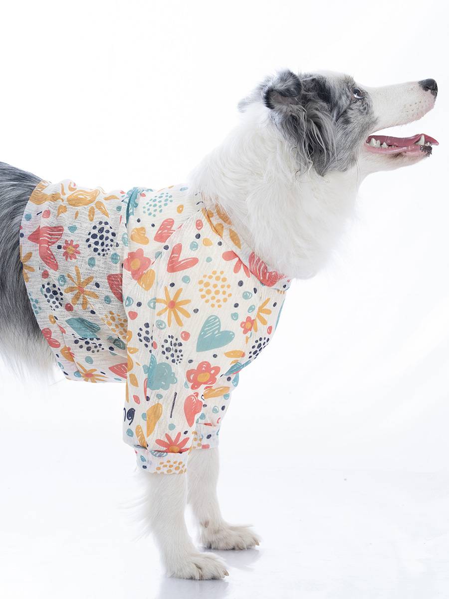 Its small stove dog Korean anesthetic elbow clothing large dog residence home protective legs golden wool joint anti -abrasion protection elbow shockproof