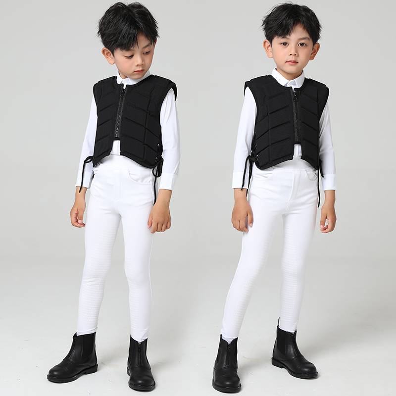 Children's Equestrian Armor Knight Protective Vests Children's Equestrian Vests Ride Training Professional Equestrian Armor Armor