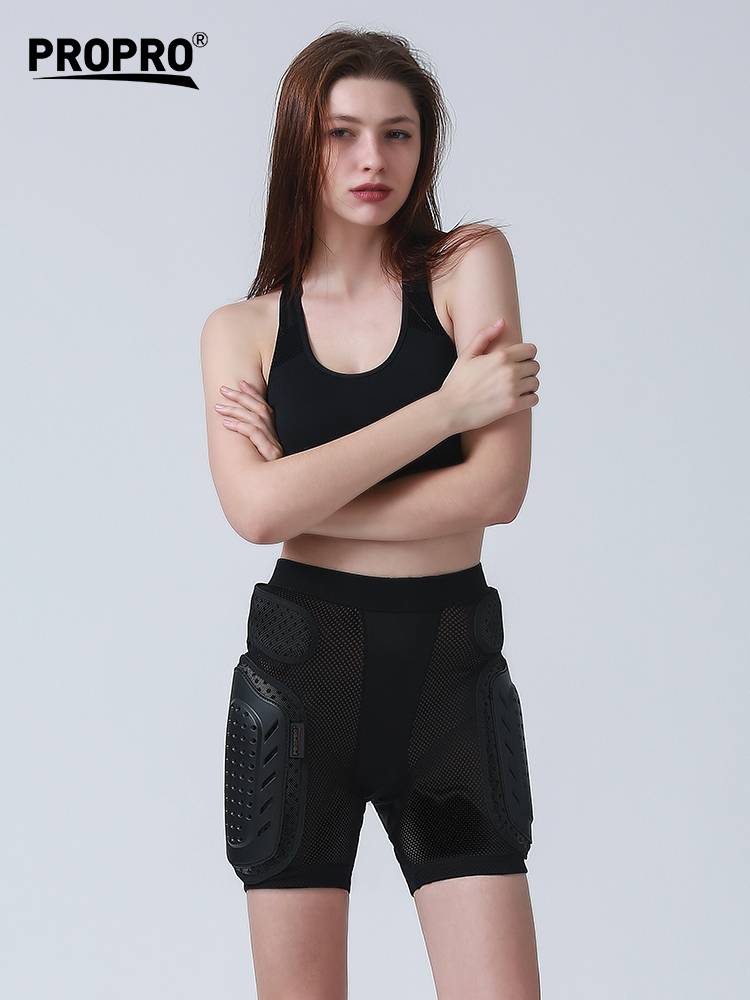 Propro thickened off -road motorcycle mountain racing equipped with hip pants and anti -felling armor armor suits men and women