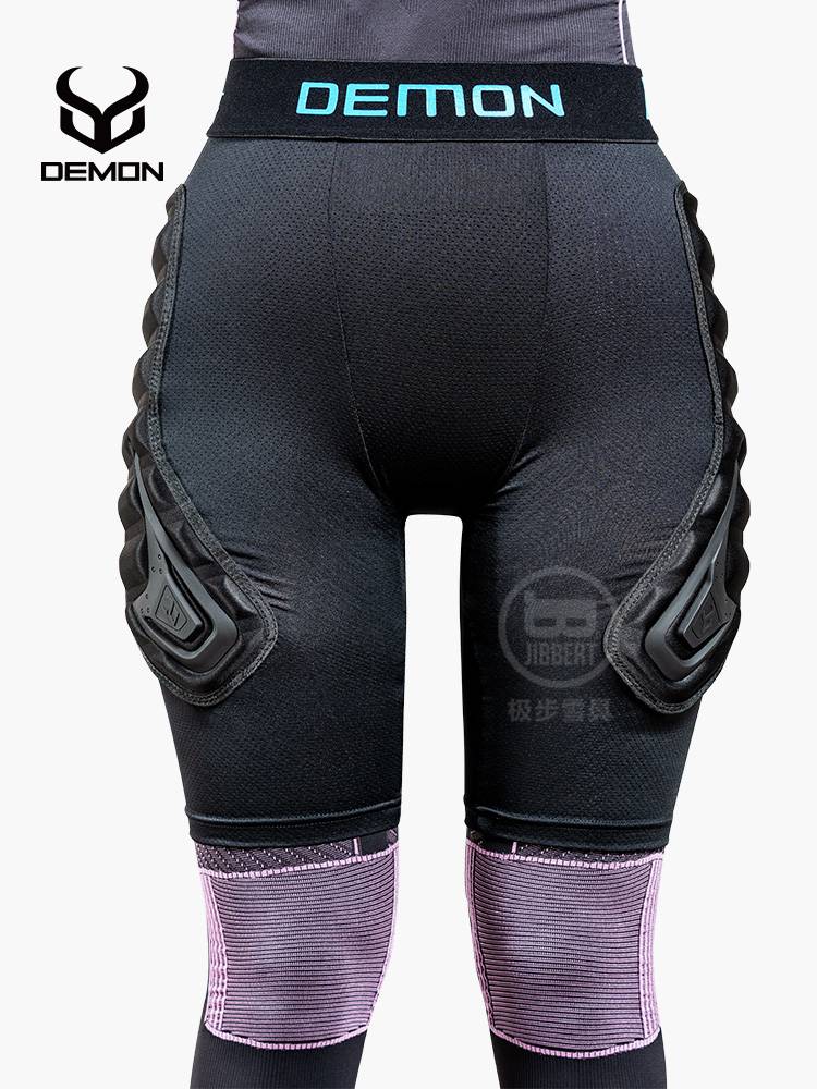 New Demon single -board ski short buttocks D3O material double -board anti -attack gear DS1316 female DS1624 male