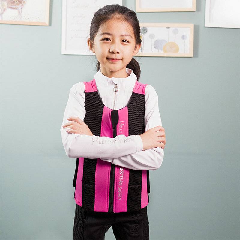 Hello Horse Children's Equestrian Armor Riding Protective Vests Four Seasons Performing Men and Women EU Safety Certification