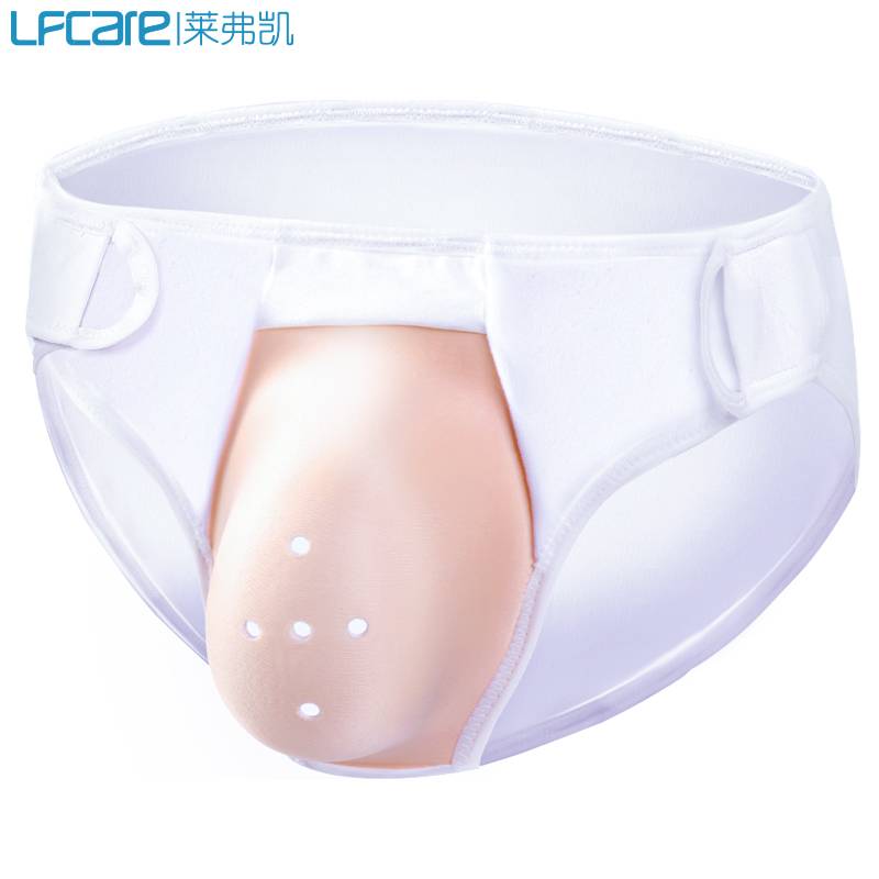 After Lefkai's pelt surgery to protect male children in underwear, adult care for male children, ring-script protection